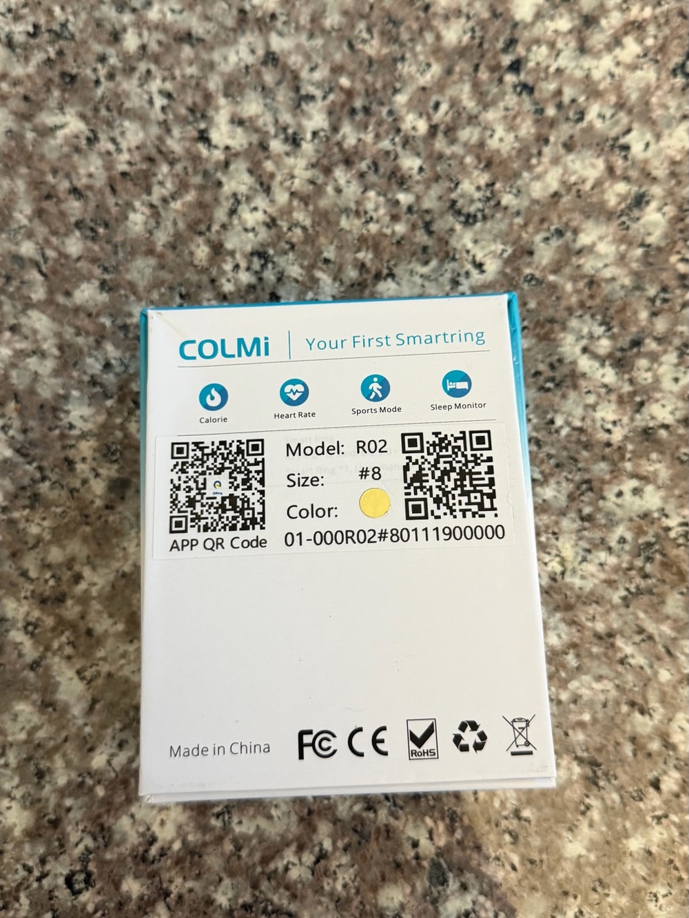 Colmi smart ring - gold - Picture 3 of 7